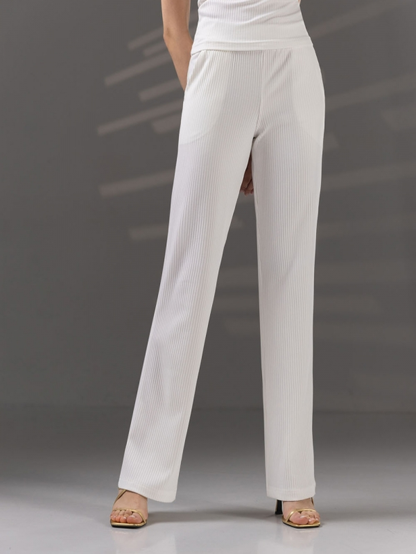 Брюки повседневные TrikoBakh модель 1787-blij Фото