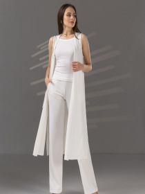 Повсякденні штани TrikoBakh модель 1787-blij Фото