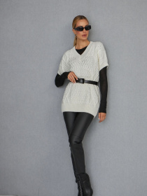 Жилет TrikoBakh модель 2450-molochnij Фото