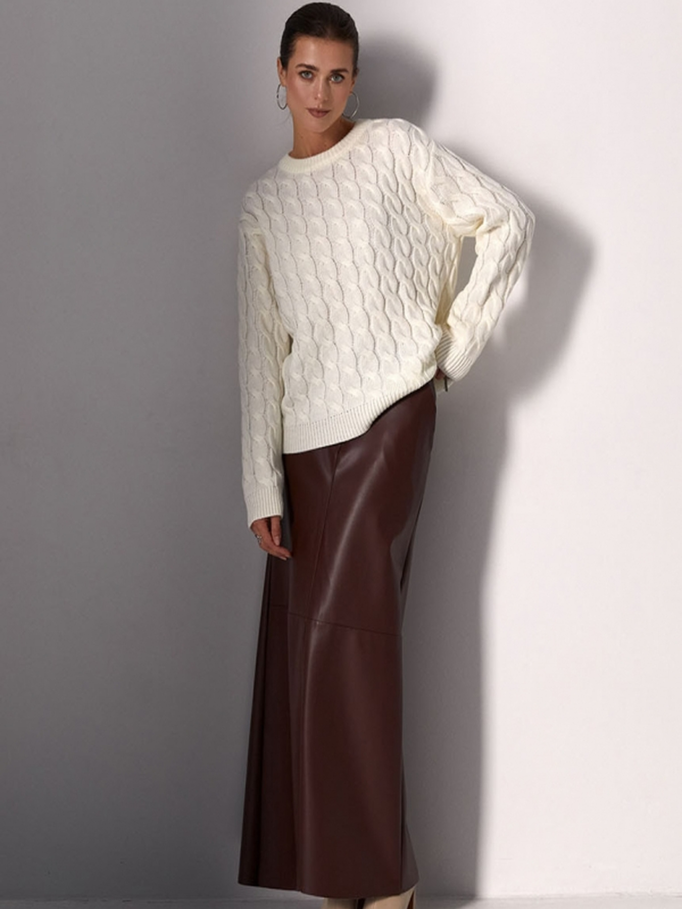 Джемпер TrikoBakh модель 2425-molochnij Фото