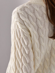 Джемпер TrikoBakh модель 2425-molochnij Фото