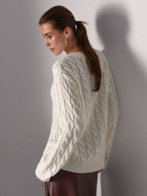 Джемпер TrikoBakh модель 2425-molochnij Фото