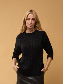 Джемпер TrikoBakh модель 2425-chornij Фото