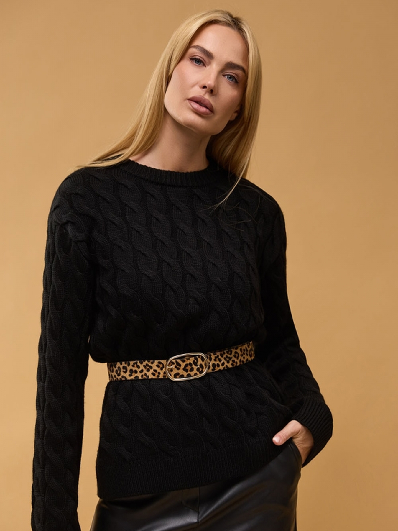 Джемпер TrikoBakh модель 2425-chornij Фото