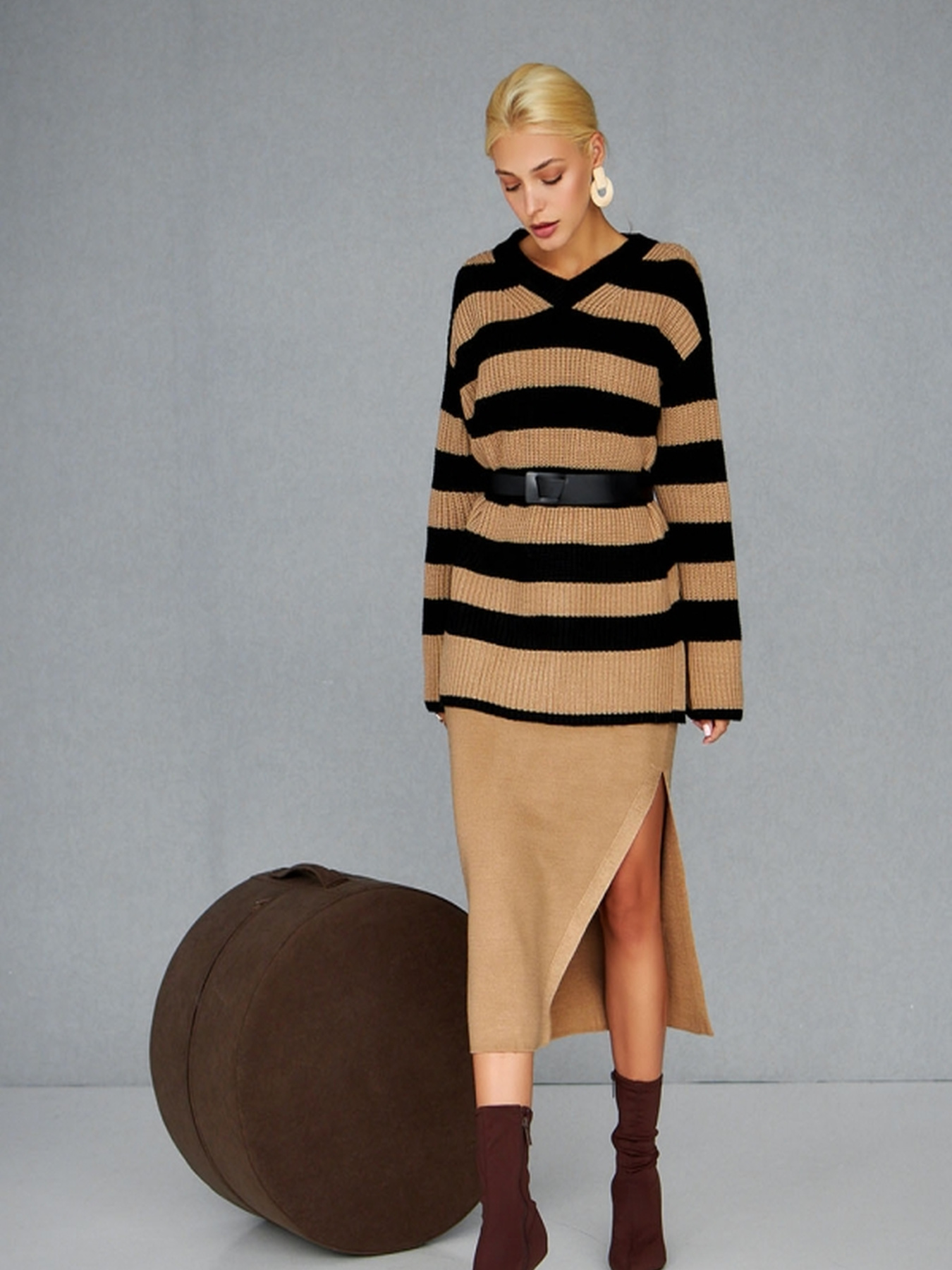 Джемпер TrikoBakh модель 2524-chornij-psok Фото