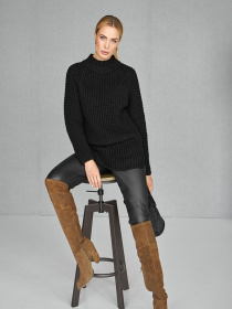 Свитер TrikoBakh модель 2703-chornij Фото
