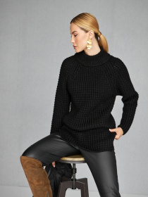 Свитер TrikoBakh модель 2703-chornij Фото