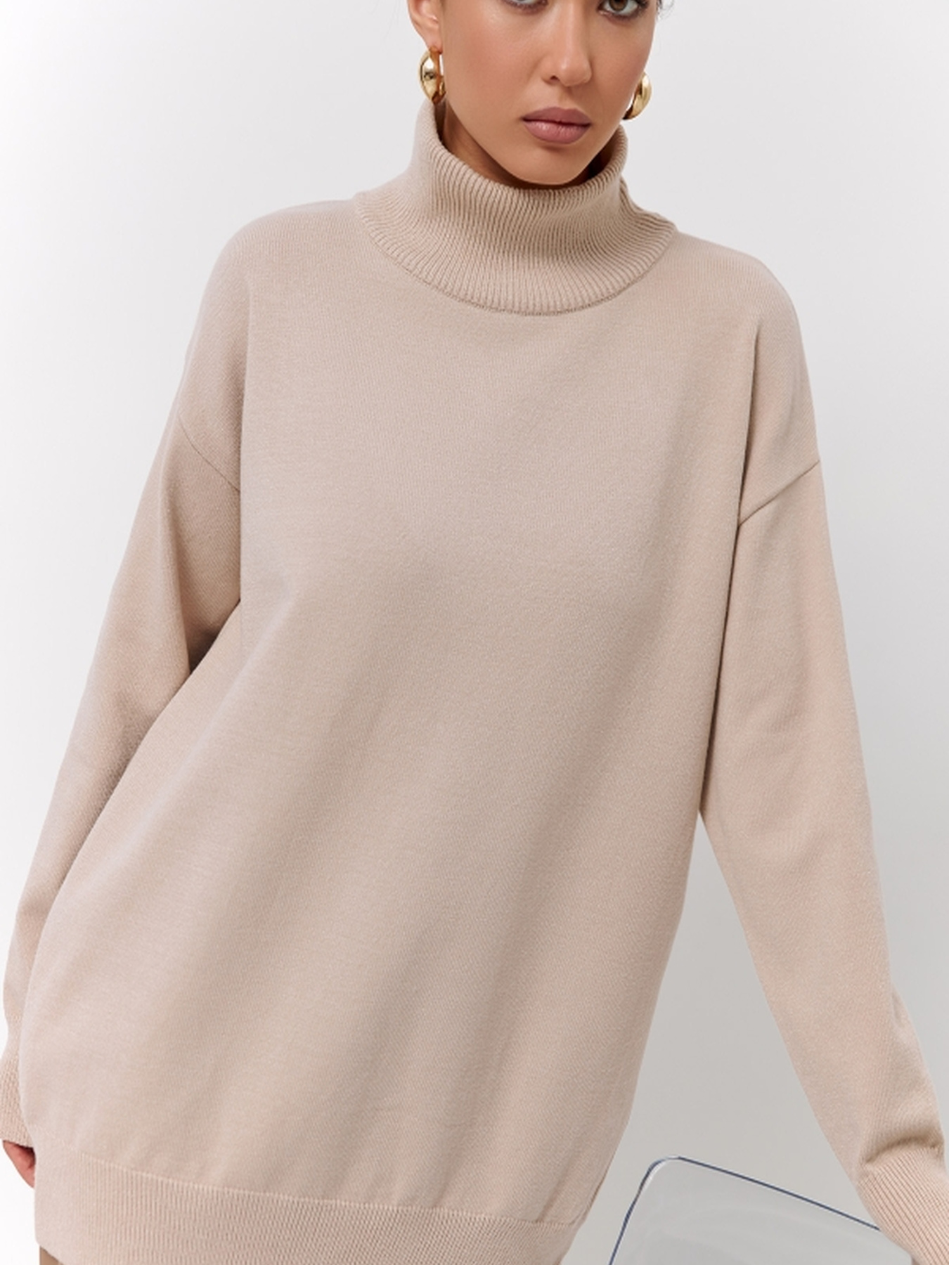 Светр TrikoBakh модель 2528-kremovij Светр TrikoBakh модель 2528-kremovij Фото