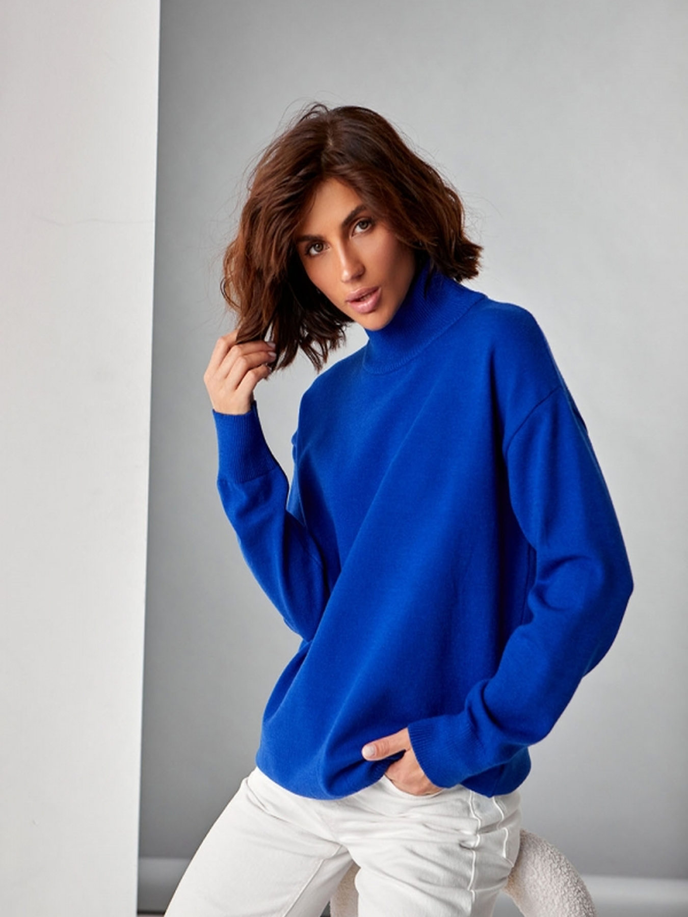 Светр TrikoBakh модель 2528-sinj Фото