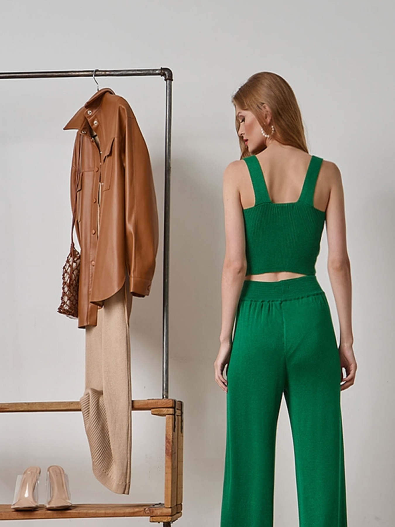 Топ TrikoBakh модель 1632-zelenij Фото