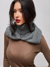 Хомут TrikoBakh модель 1584-temno-srij Фото