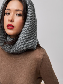 Хомут TrikoBakh модель 1584-temno-srij Фото