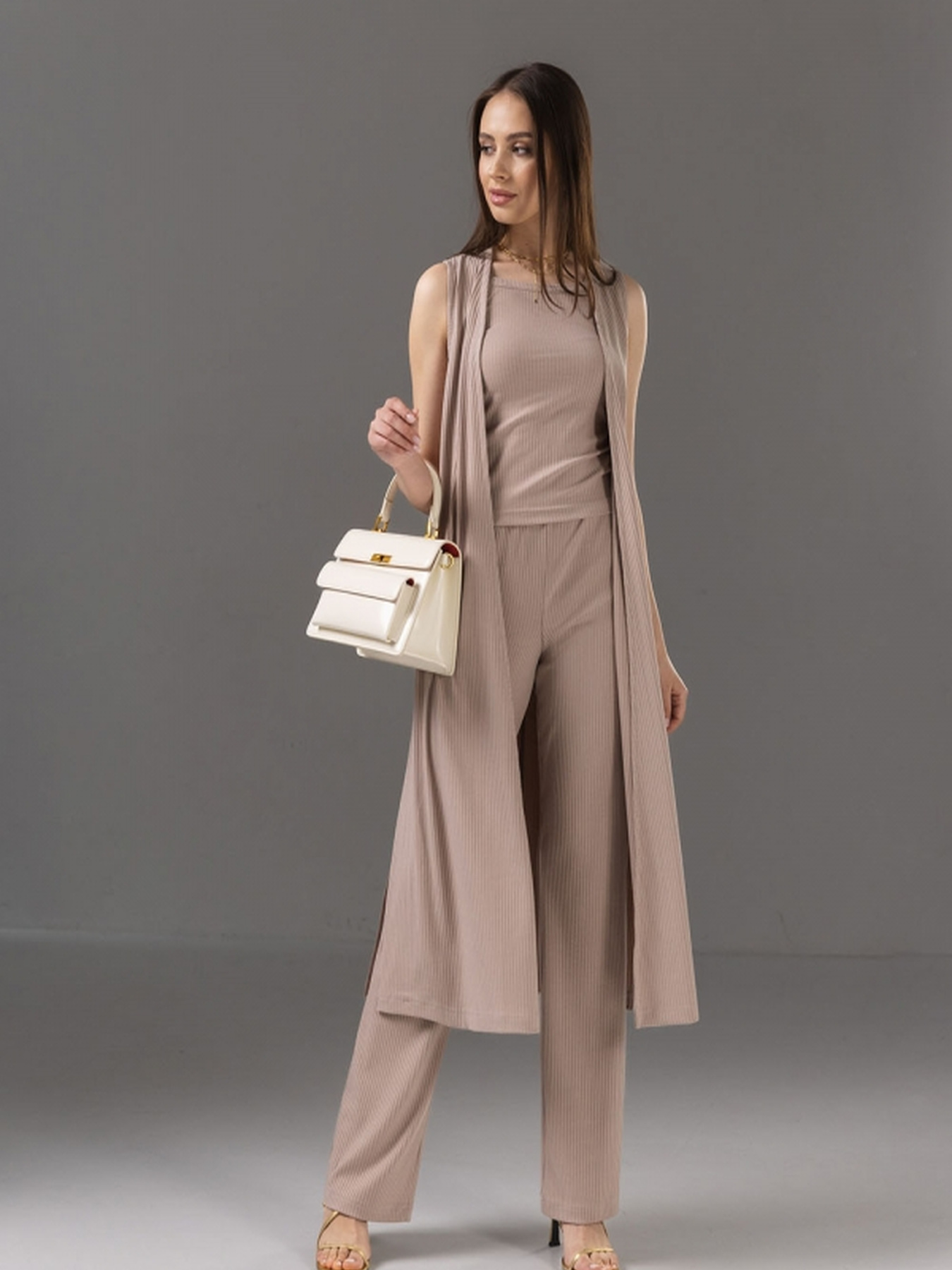 Костюм TrikoBakh модель 1788-bezhevij Фото