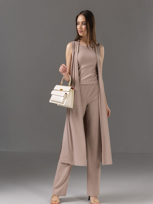 Повсякденний костюм TrikoBakh модель 1788-bezhevij Фото