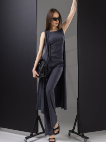 Топ TrikoBakh Комплект (топ+жилет) модель 1788-graft Фото