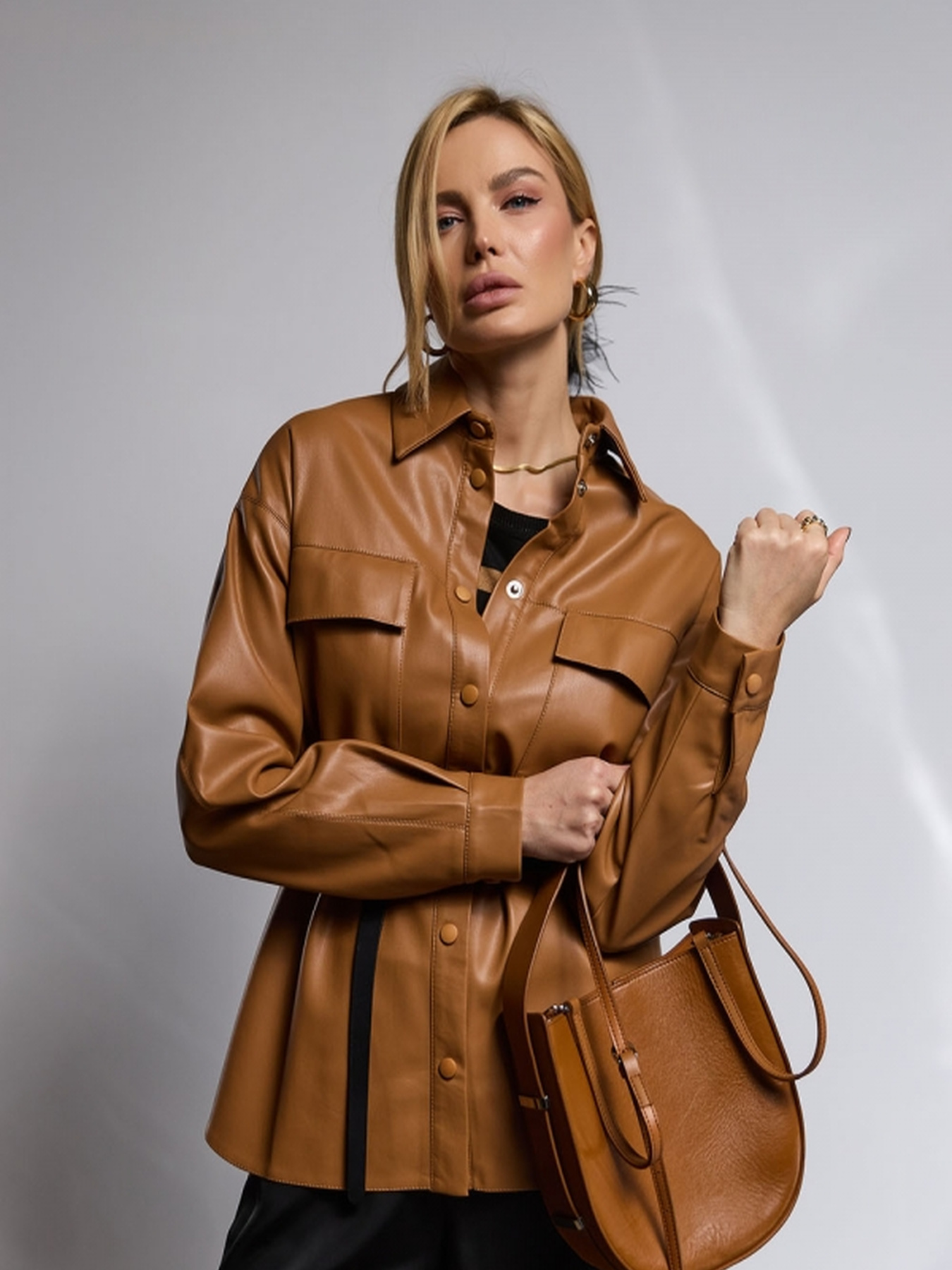 Куртка-сорочка TrikoBakh модель 2203-kemel Фото