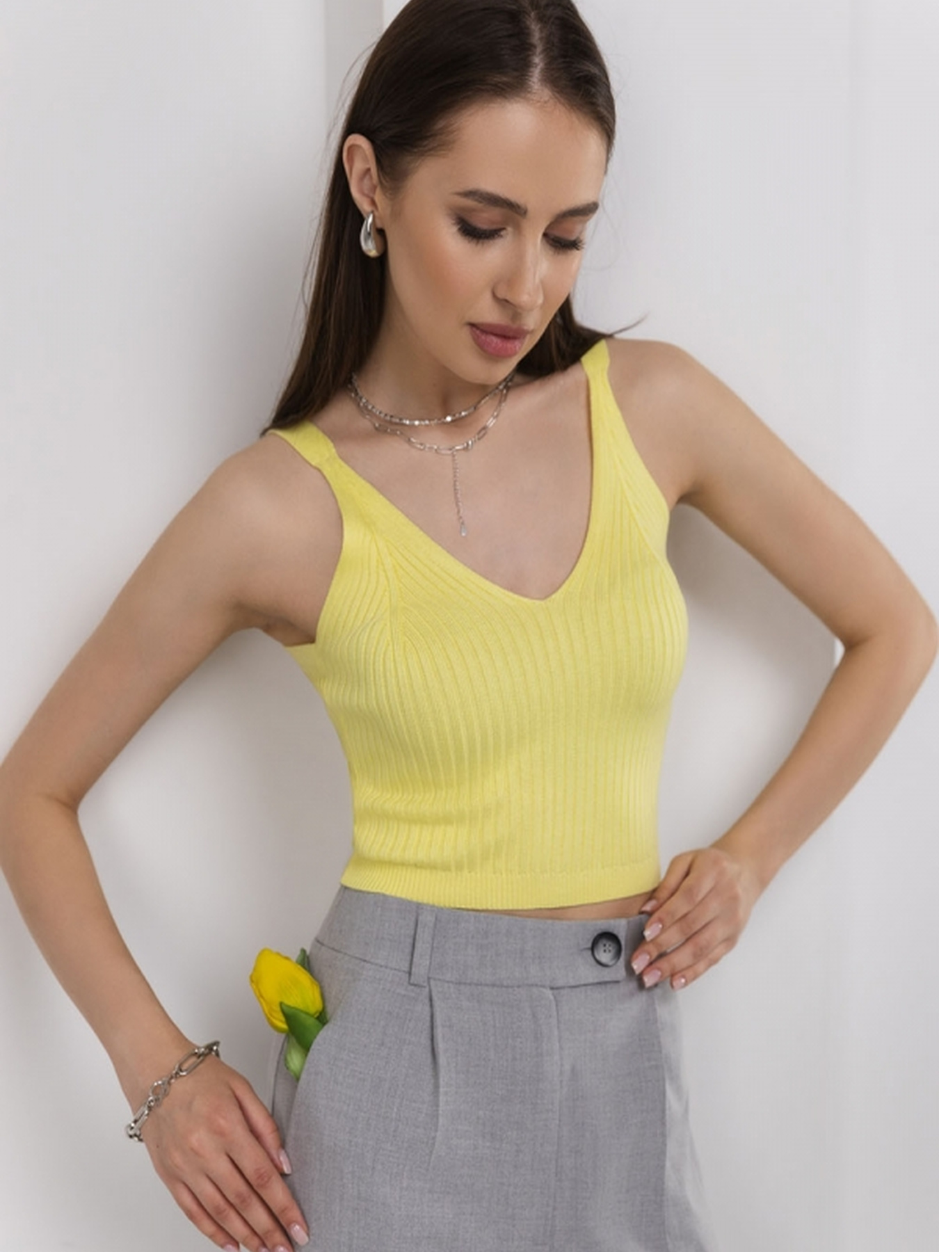 Топ TrikoBakh модель 2163-limon Фото