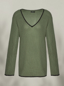 Джемпер TrikoBakh модель 2404-olivkovij Фото