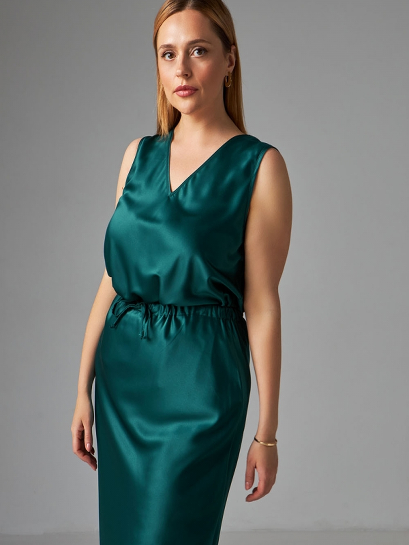 Блуза TrikoBakh модель 1795-smaragdovij Фото