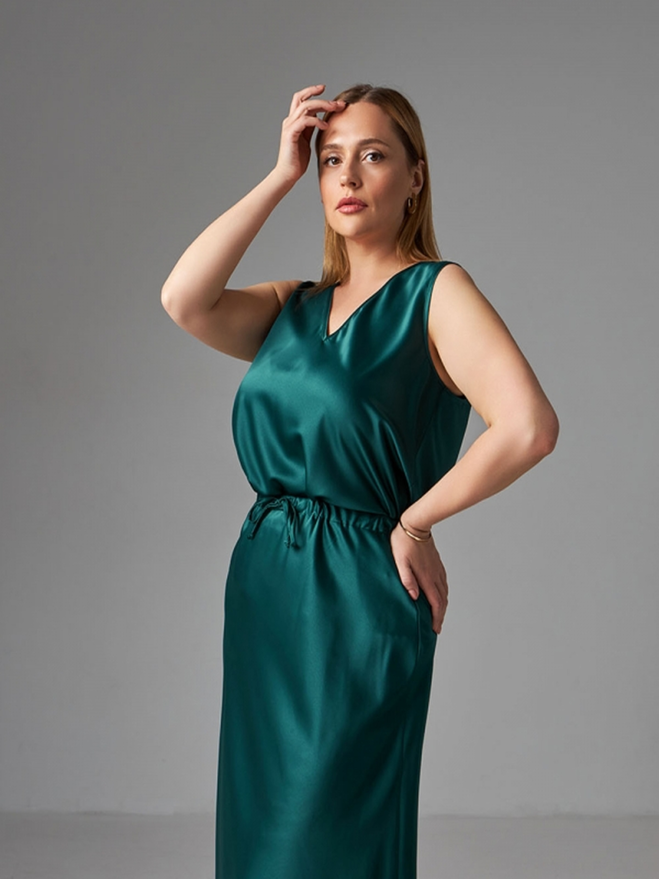 Блуза TrikoBakh модель 1795-smaragdovij Фото