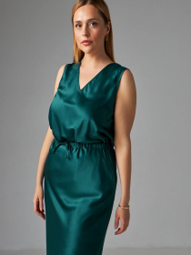 Блуза TrikoBakh модель 1795-smaragdovij Фото