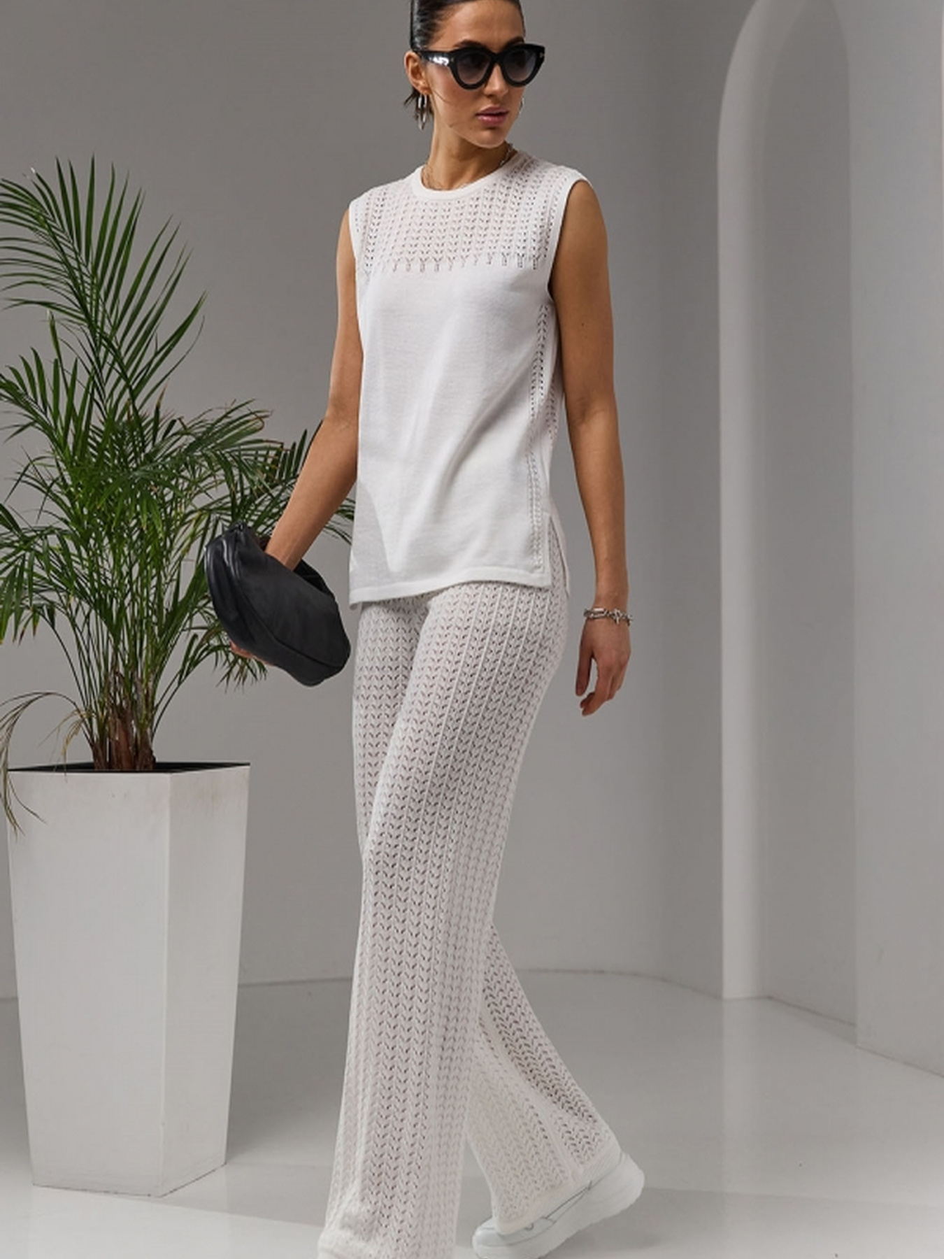 Повсякденні штани TrikoBakh модель 2462-blij Повсякденні штани TrikoBakh модель 2462-blij Фото