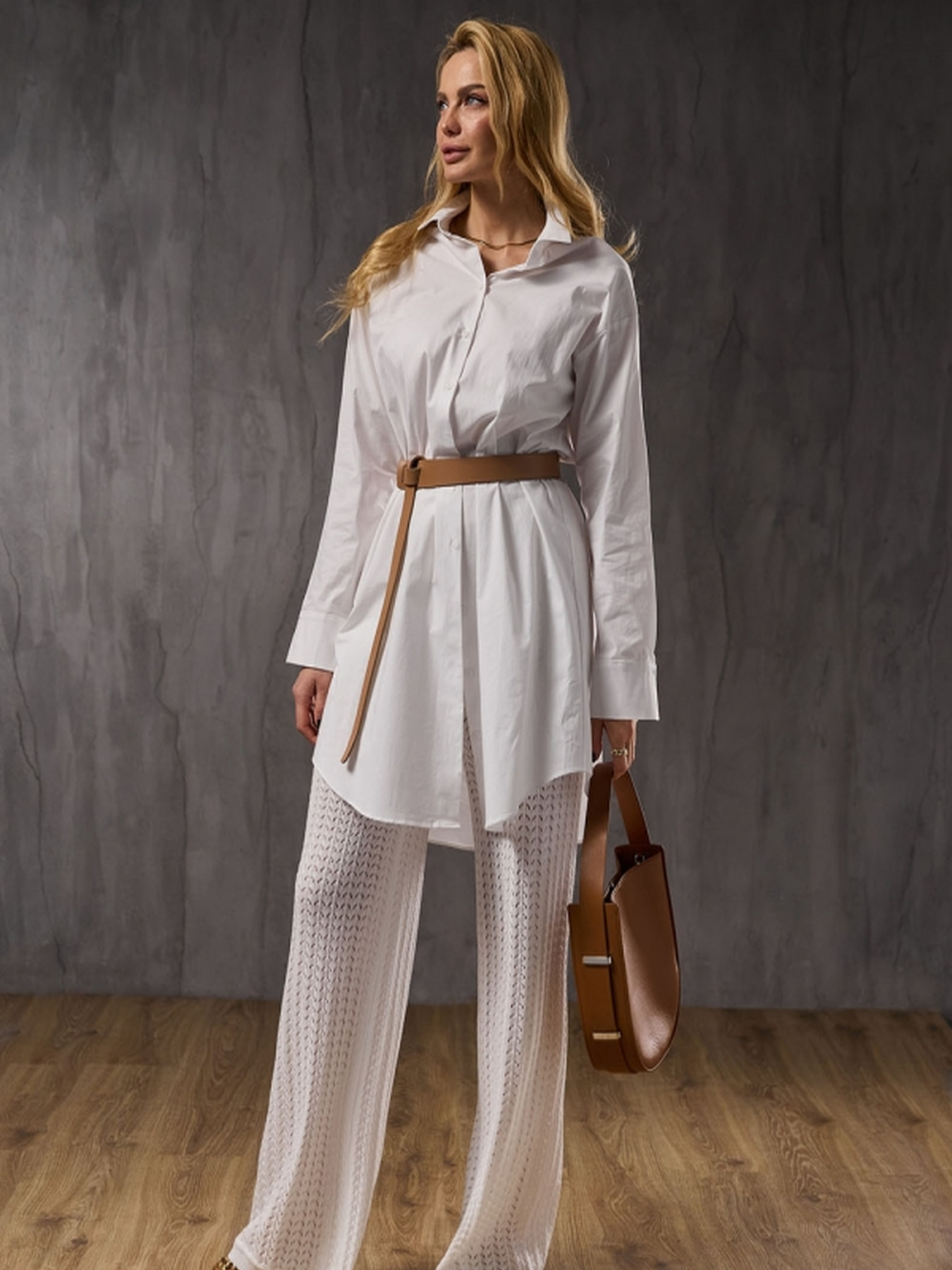 Повсякденні штани TrikoBakh модель 2462-blij Повсякденні штани TrikoBakh модель 2462-blij Фото