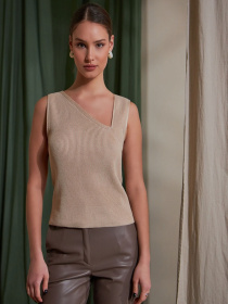 Майка TrikoBakh модель 2461-kremovij Фото