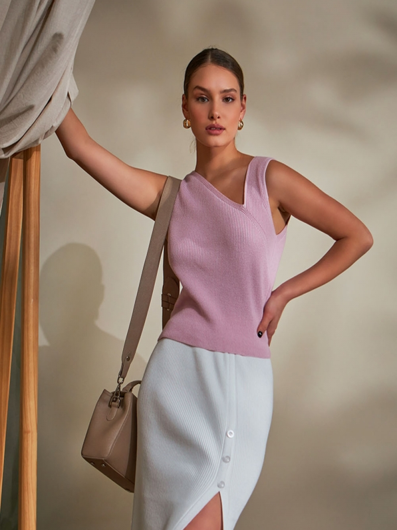 Майка TrikoBakh модель 2461-rozhevij Фото