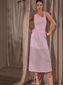 Майка TrikoBakh модель 2461-rozhevij Фото