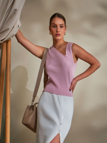 Майка TrikoBakh модель 2461-rozhevij Фото