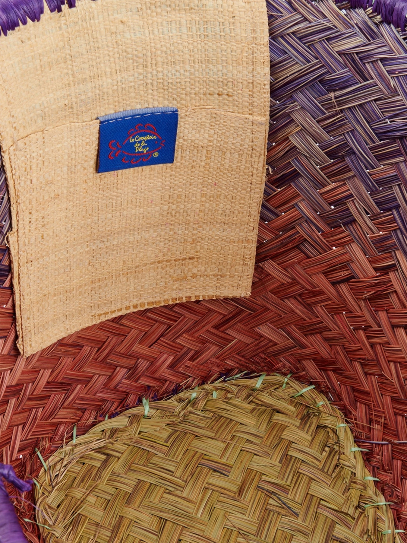 Пляжная сумка Le Comptoir de la plage Aravola модель MM_Bicolor_275 Фото