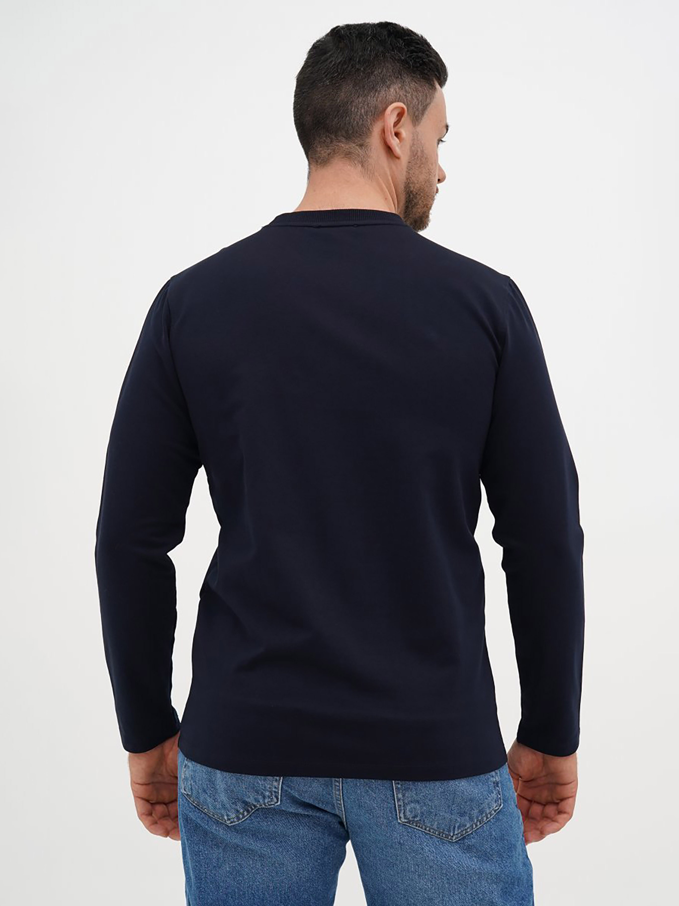 Лонгслив Trend Collection модель TC12746DarkBlueLNGSLV Фото