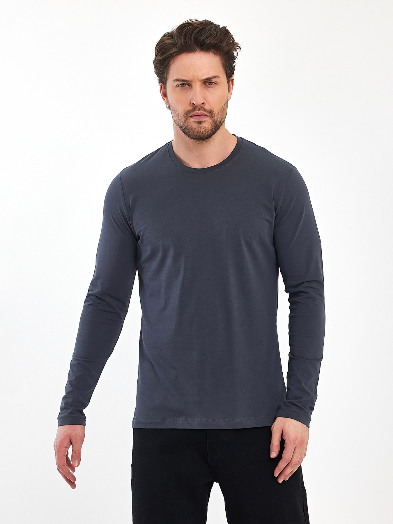 Лонгслив Trend Collection модель TC12688GreyLNGSLV Фото