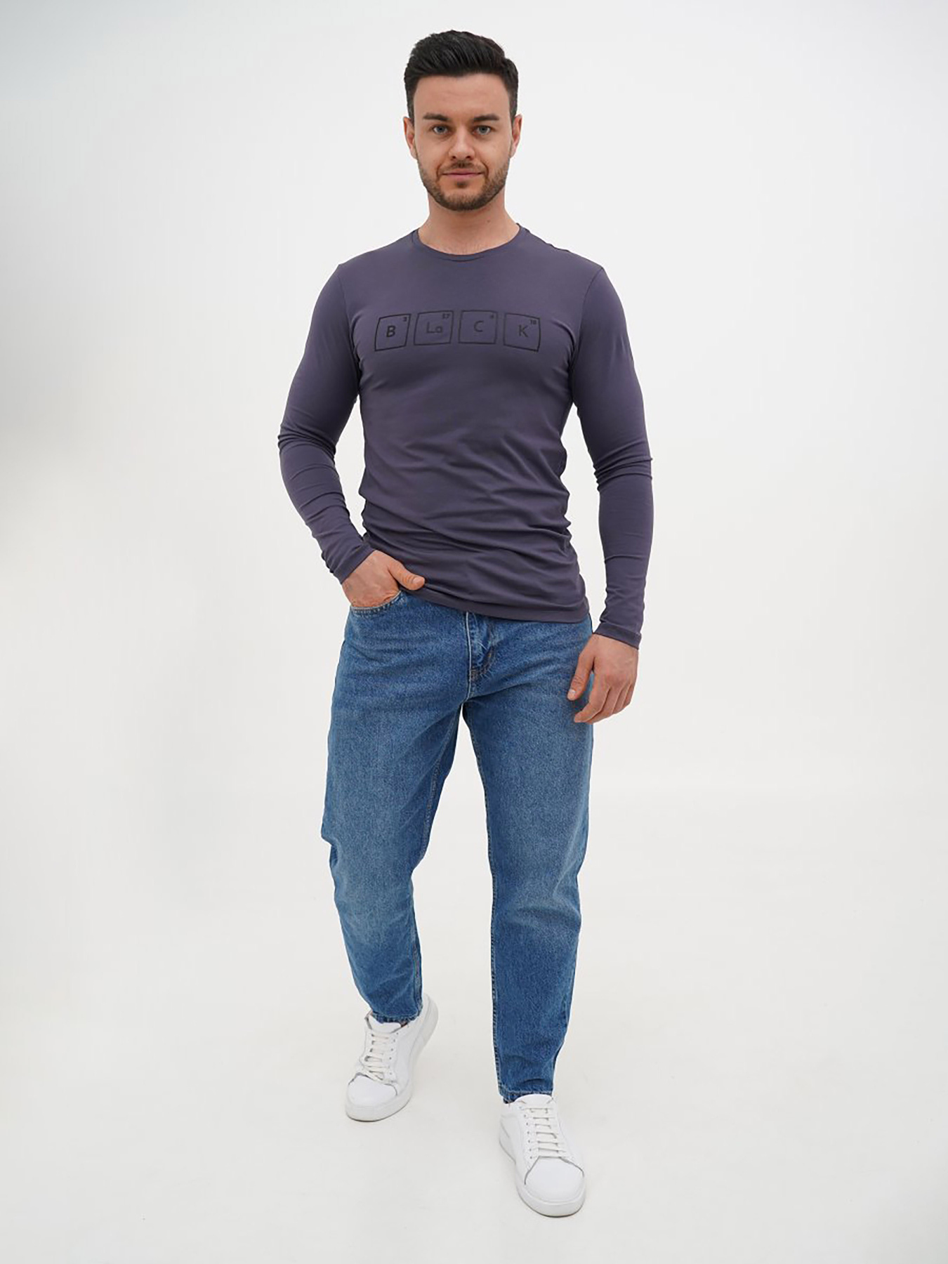 Лонгслив Trend Collection модель TC12675GreyLNGSLV Фото