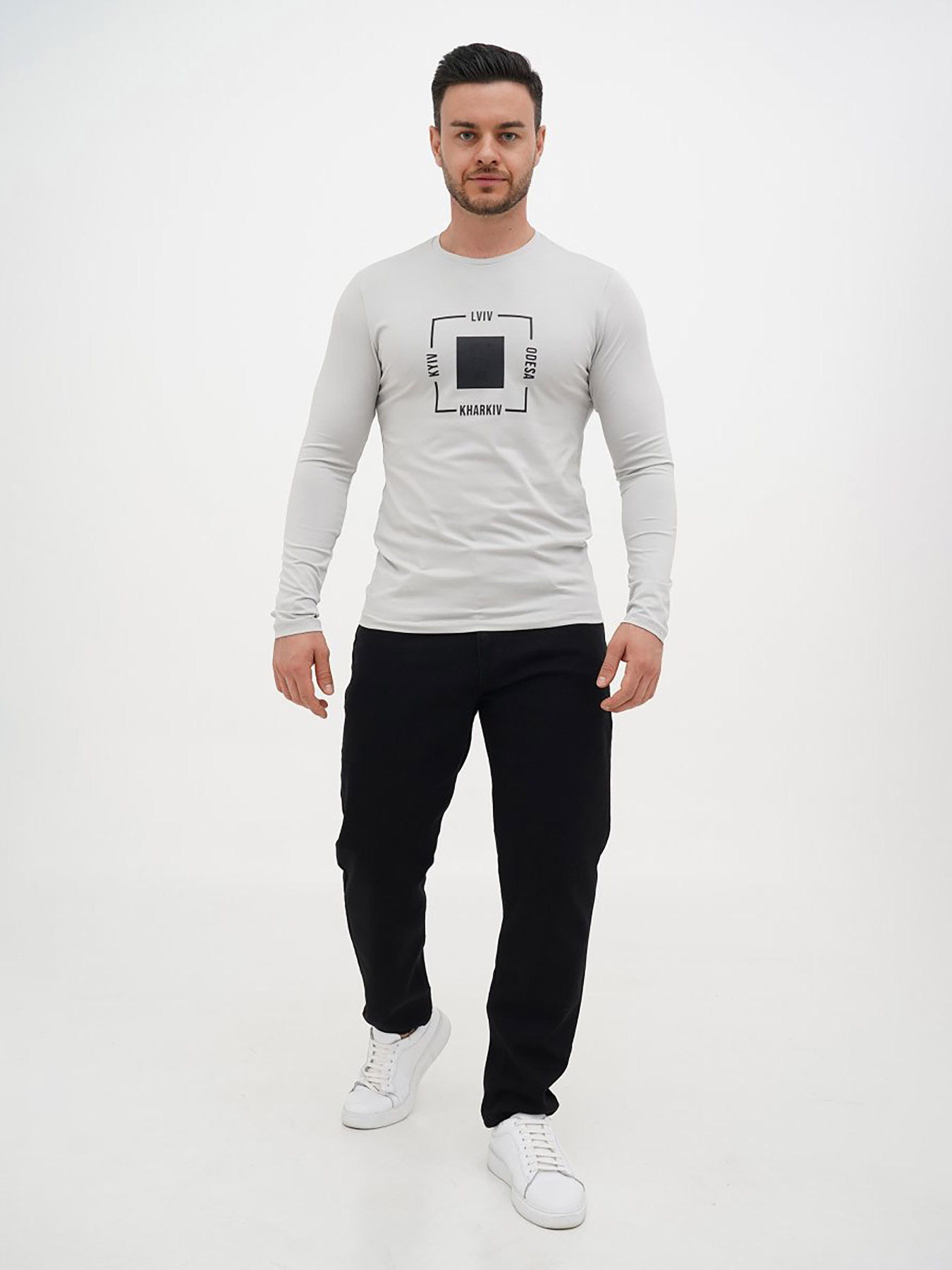 Лонгслив Trend Collection модель TC12670LightGreyLNGSLV Фото