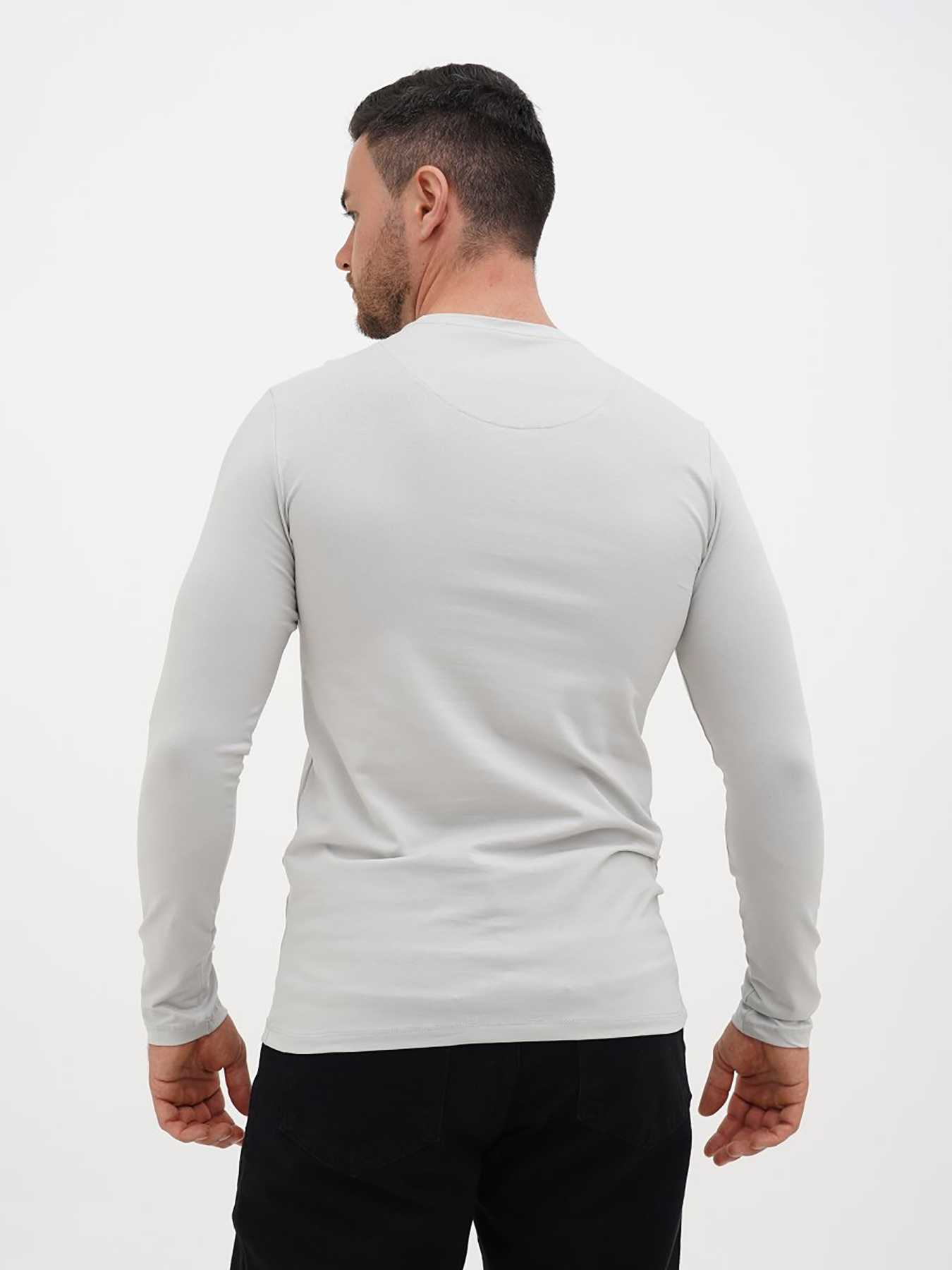 Лонгслив Trend Collection модель TC12670LightGreyLNGSLV Фото