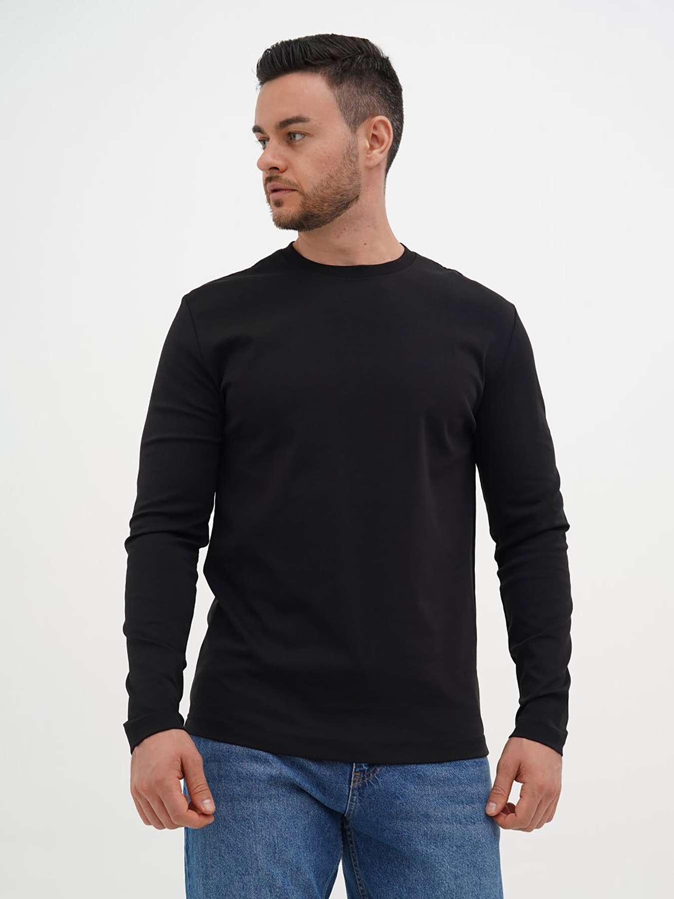 Лонгслив Trend Collection модель TC12533BlackLNGSLV Фото