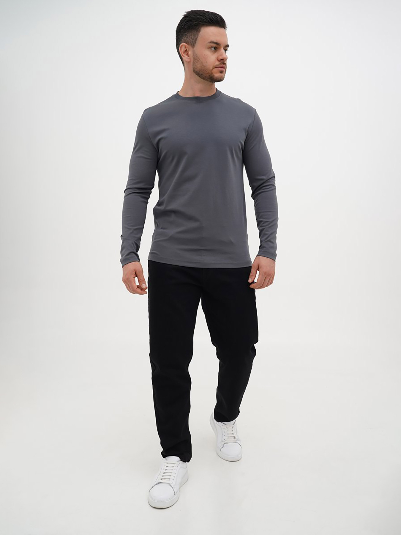 Лонгслив Trend Collection модель TC12530GreyLNGSLV Фото