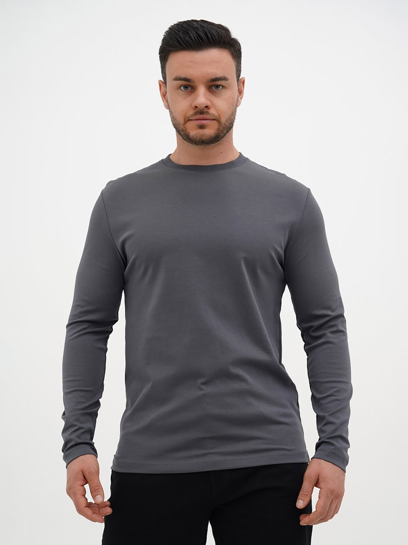 Лонгслив Trend Collection модель TC12530GreyLNGSLV Фото