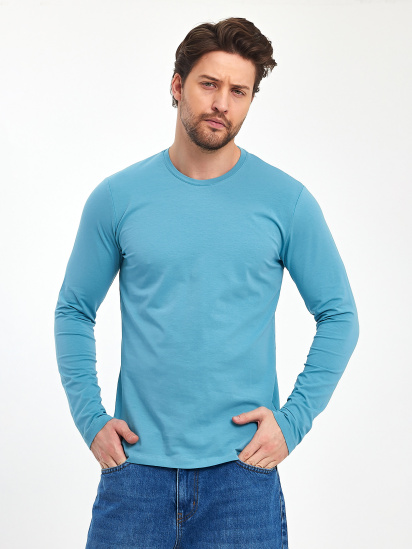 Лонгслив Trend Collection модель TC11158TurquoiseLNGSLV — фото 4 - INTERTOP