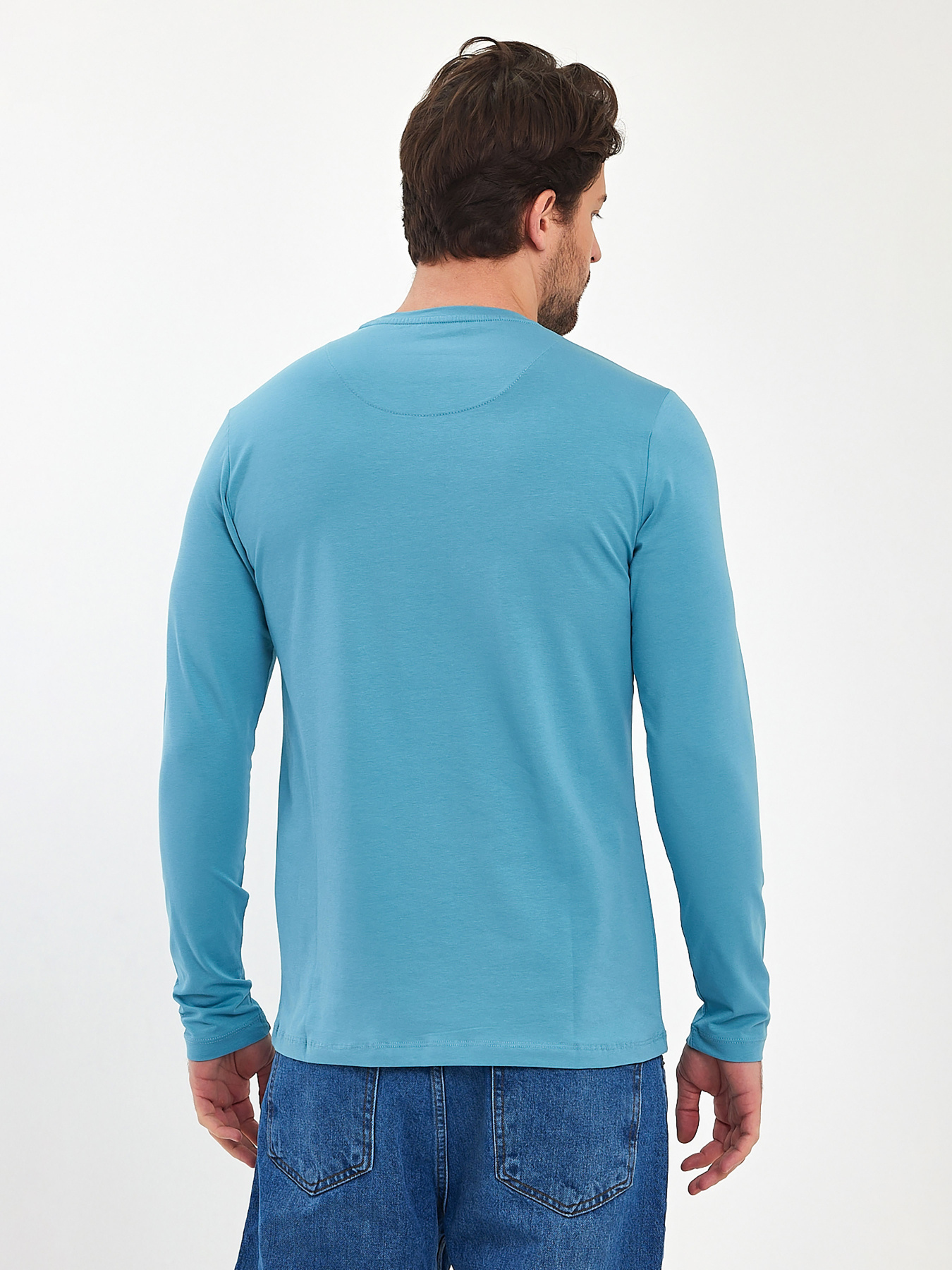 Лонгслив Trend Collection модель TC11158TurquoiseLNGSLV Лонгслив Trend Collection модель TC11158TurquoiseLNGSLV Фото