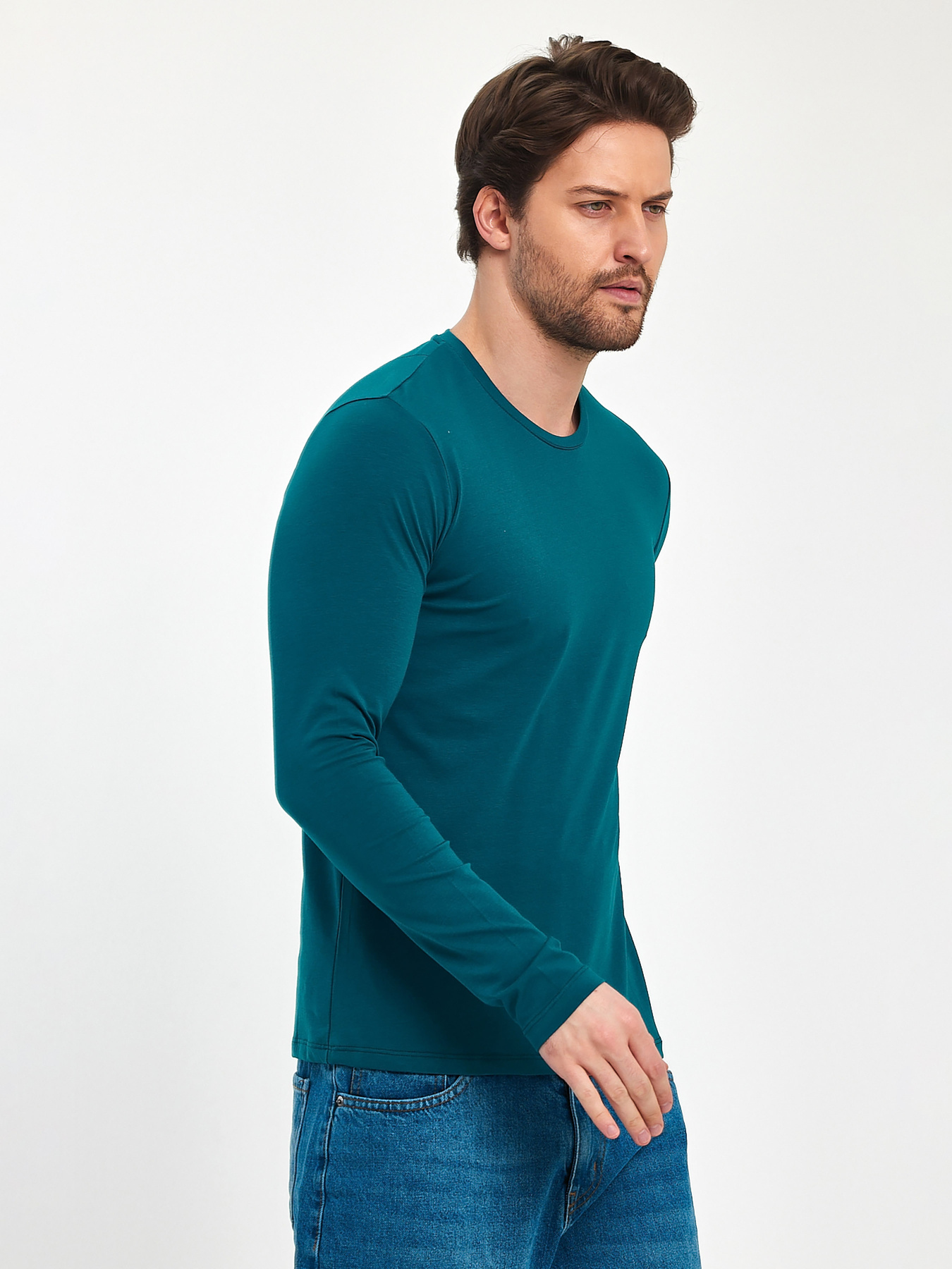 Лонгслив Trend Collection модель TC11156EmeraldLNGSLV Фото