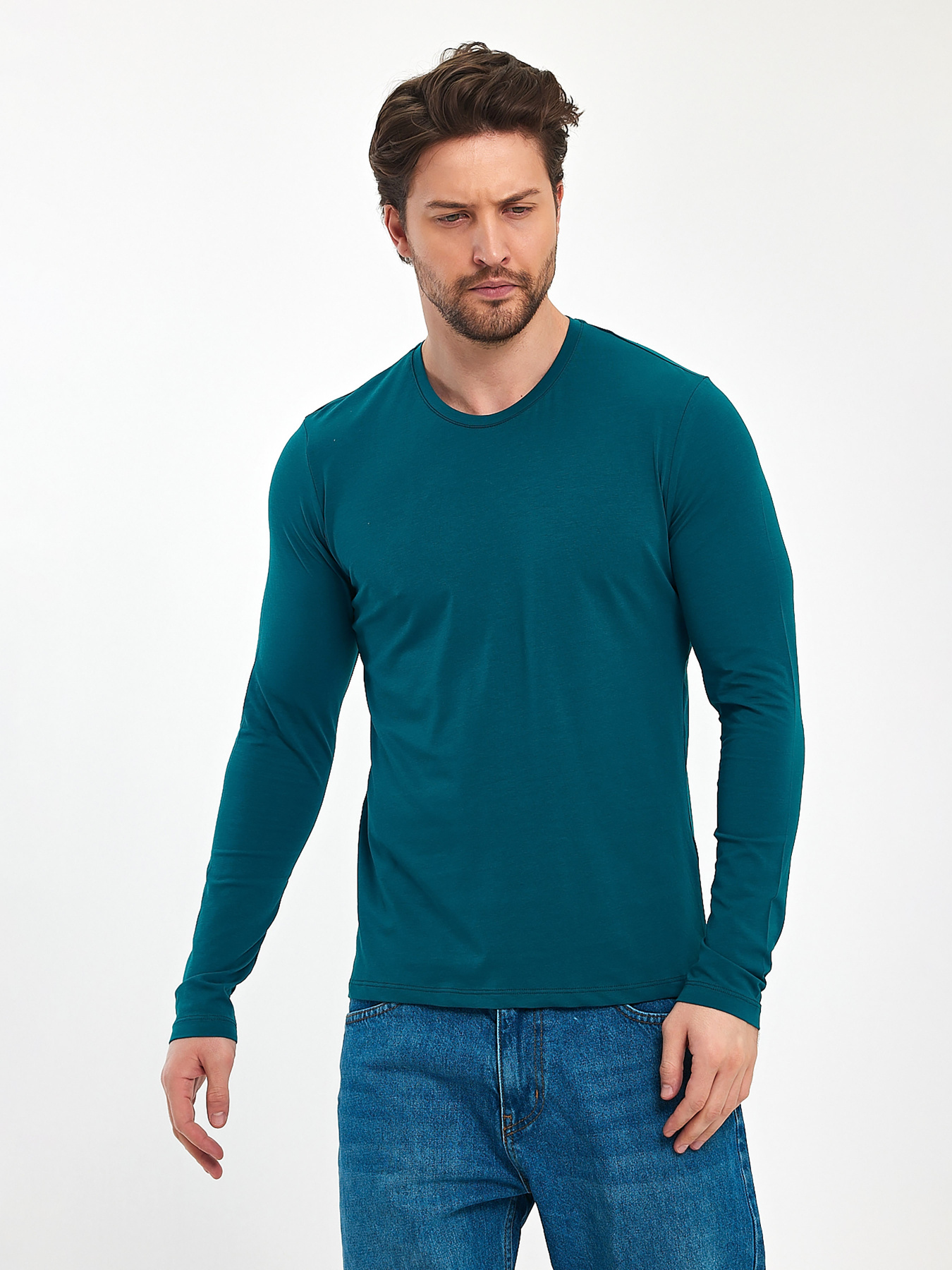 Лонгслив Trend Collection модель TC11156EmeraldLNGSLV Фото