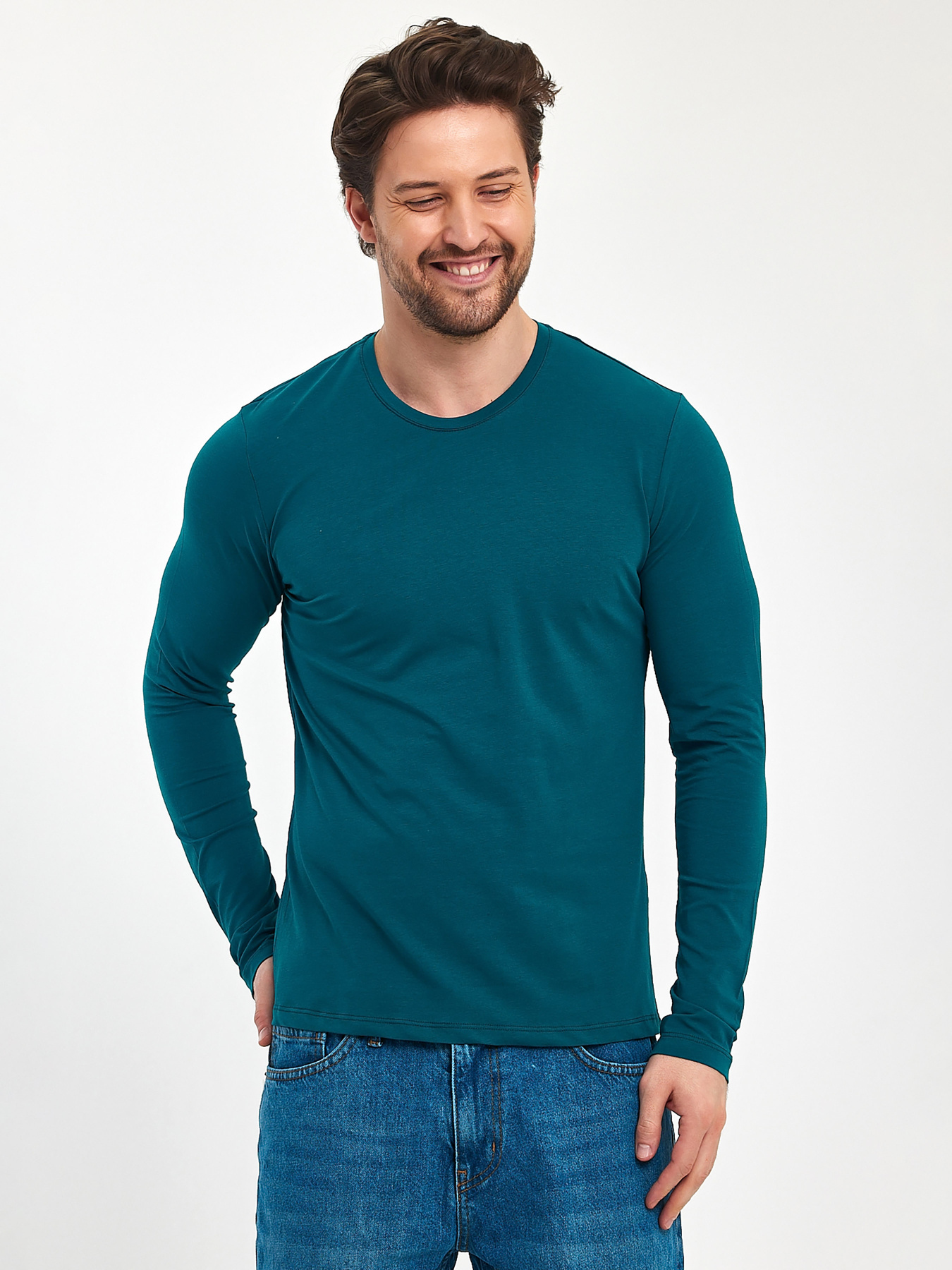 Лонгслив Trend Collection модель TC11156EmeraldLNGSLV Фото