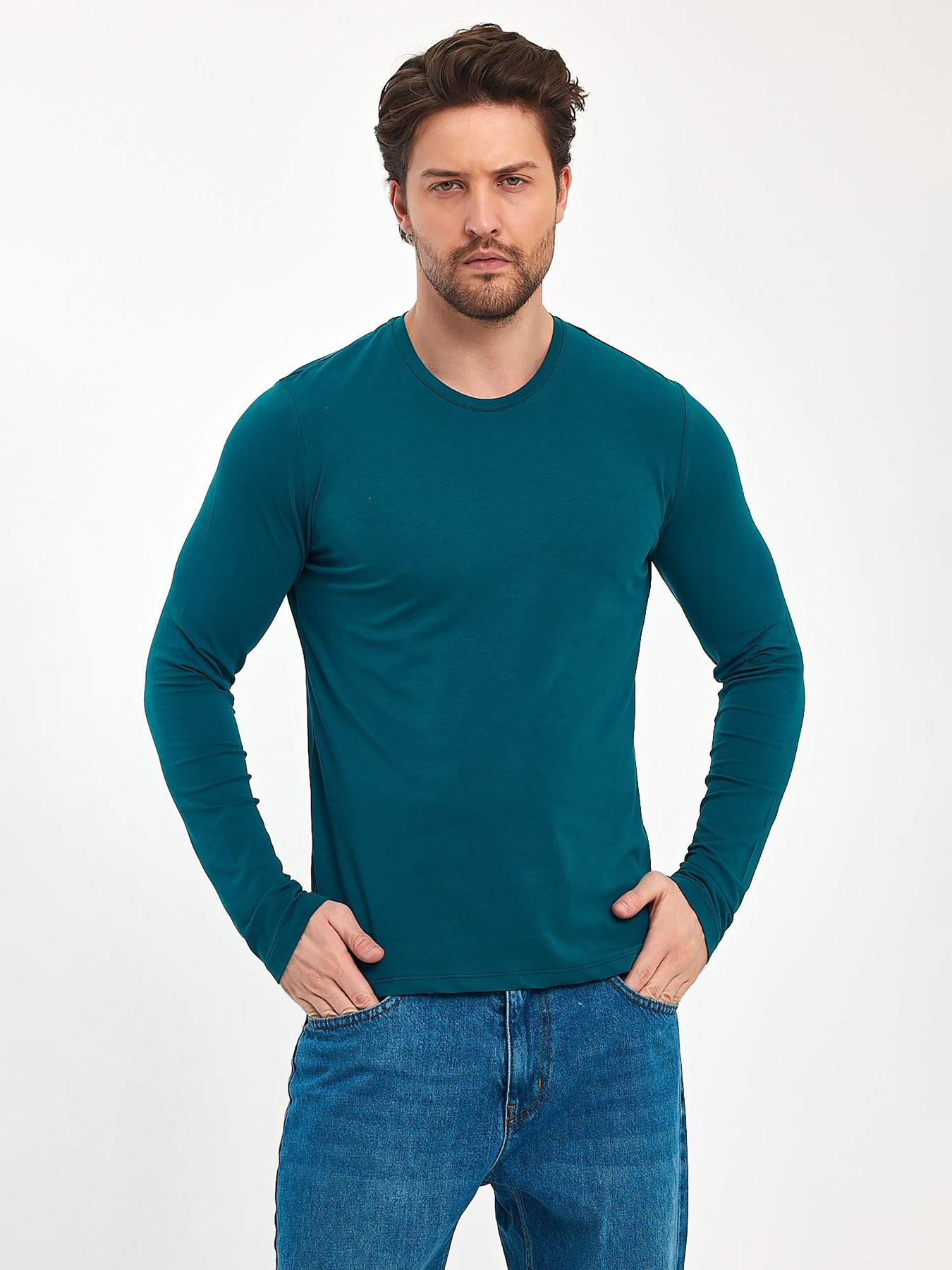 Лонгслив Trend Collection модель TC11156EmeraldLNGSLV Фото