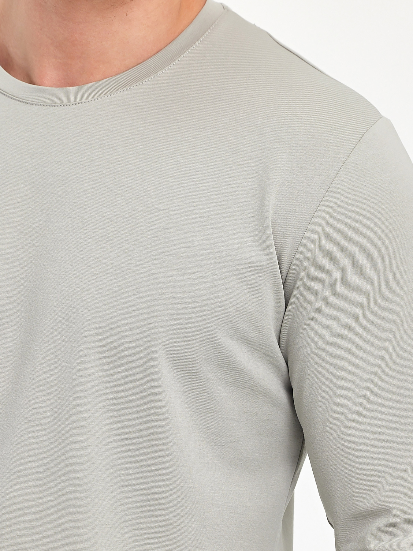 Лонгслив Trend Collection модель TC11155LightGreyLNGSLV Фото