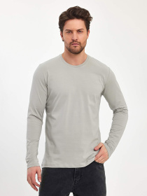 Лонгслив Trend Collection модель TC11155LightGreyLNGSLV Фото