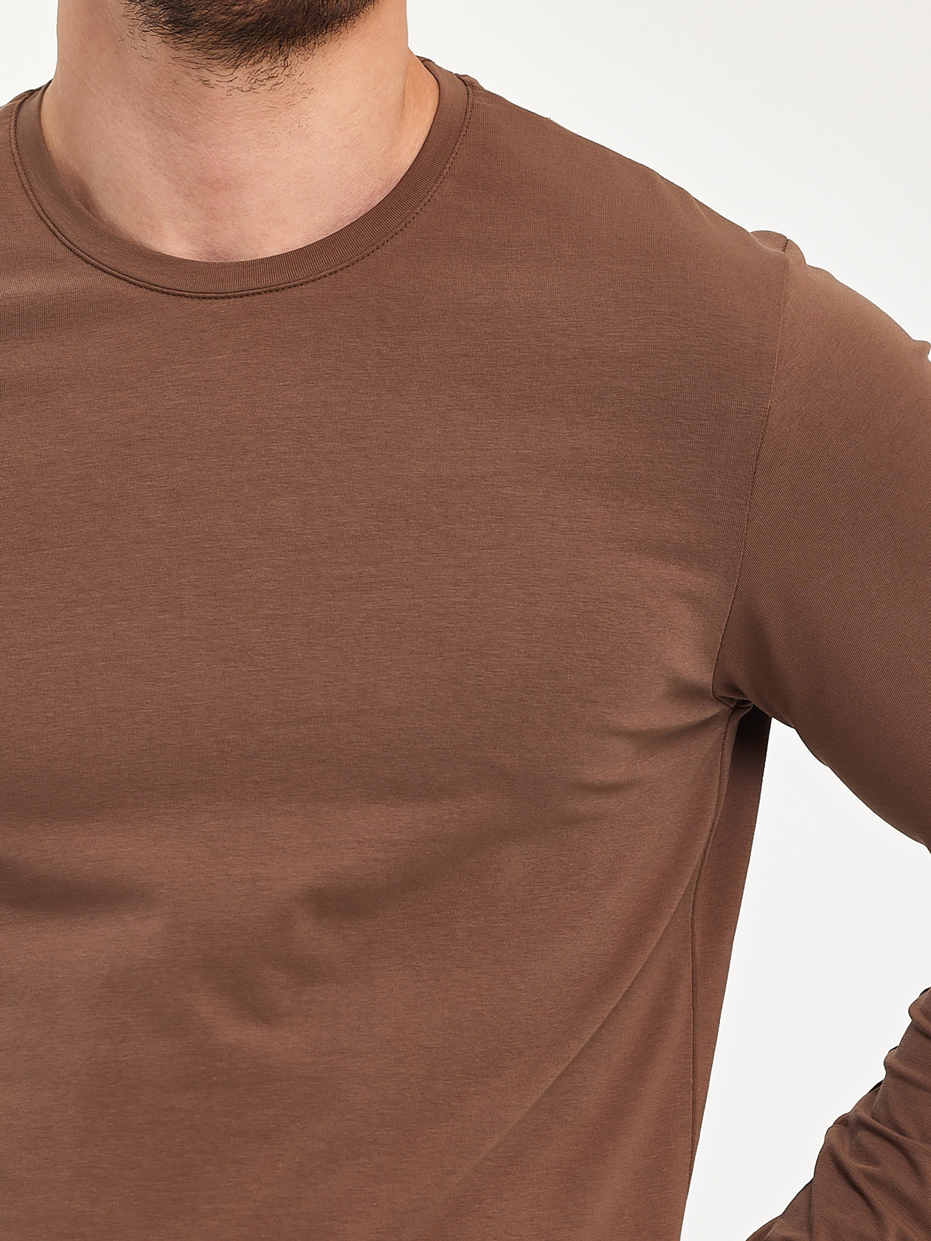 Лонгслив Trend Collection модель TC11154BrownLNGSLV Фото