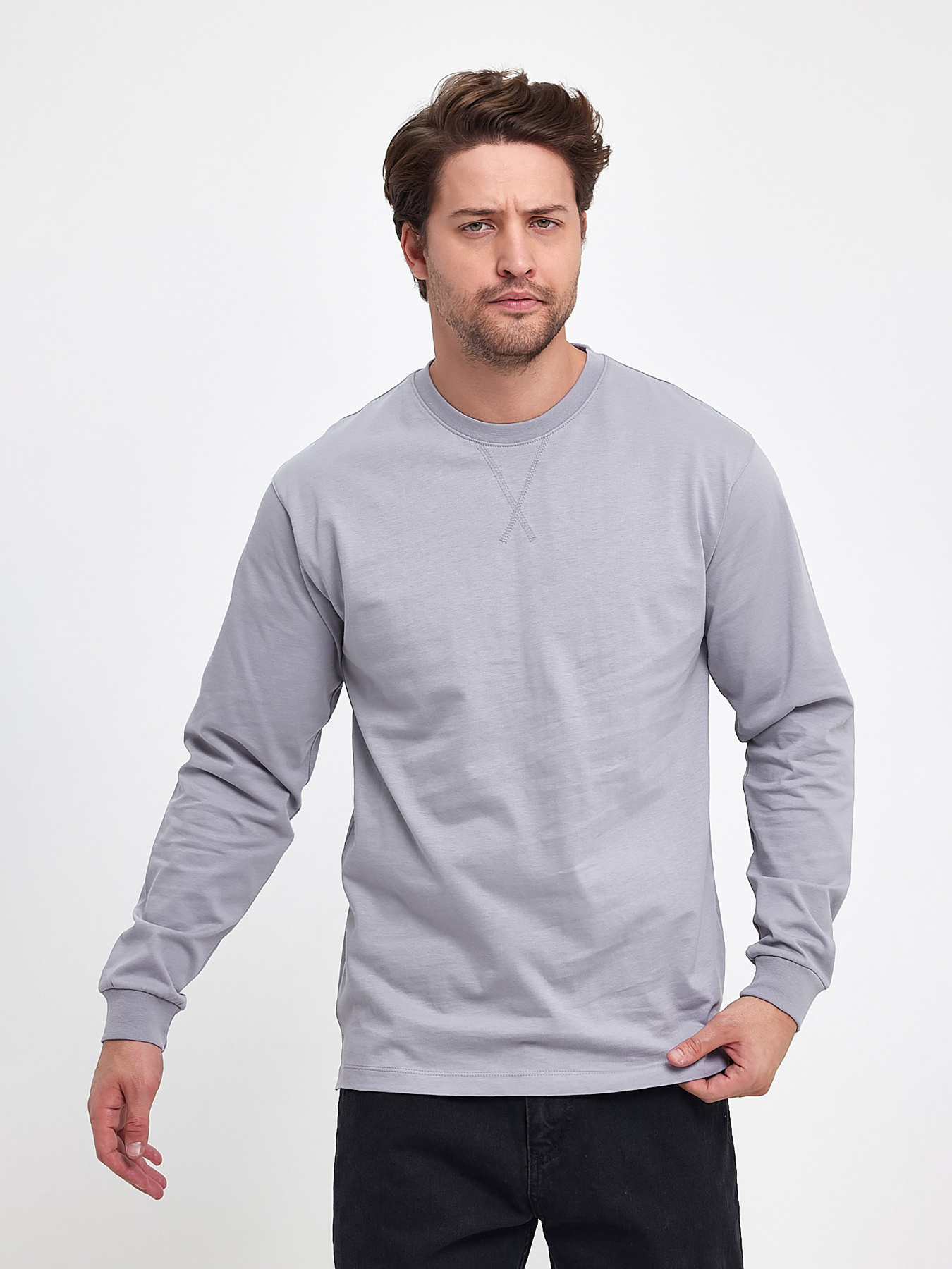 Лонгслив Trend Collection модель TC9488GreyLNGSLV Фото